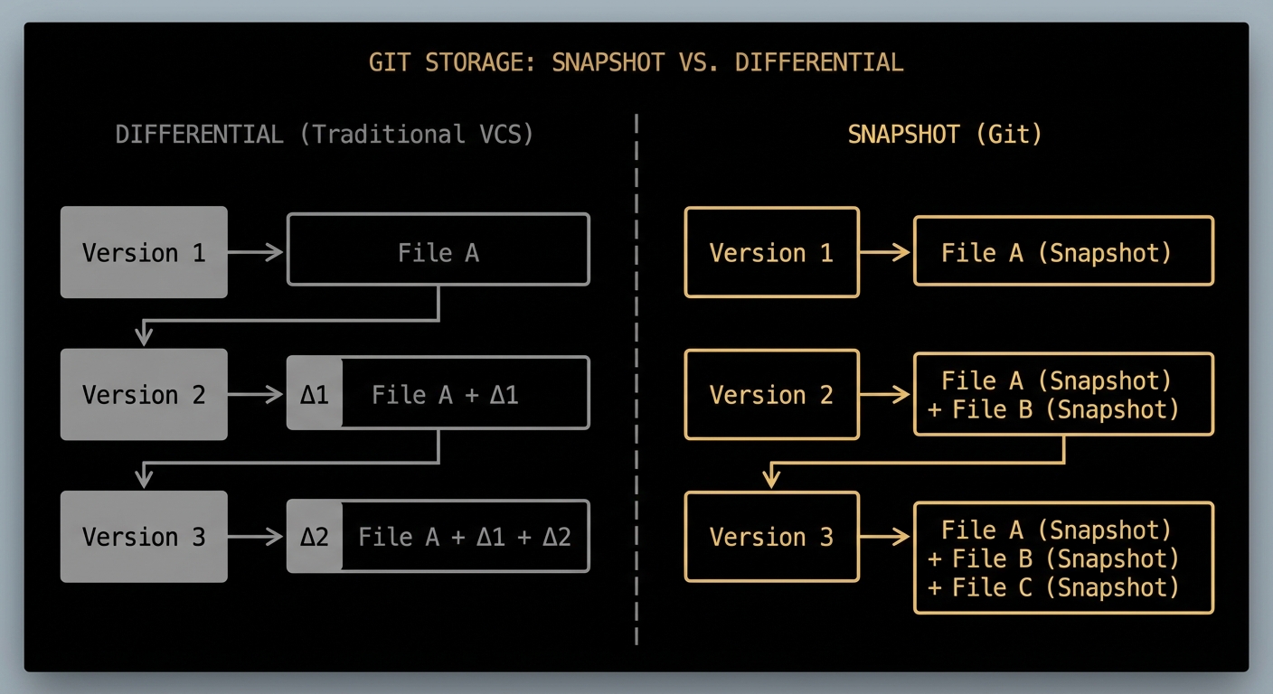 Snapshot vs Differential Storage