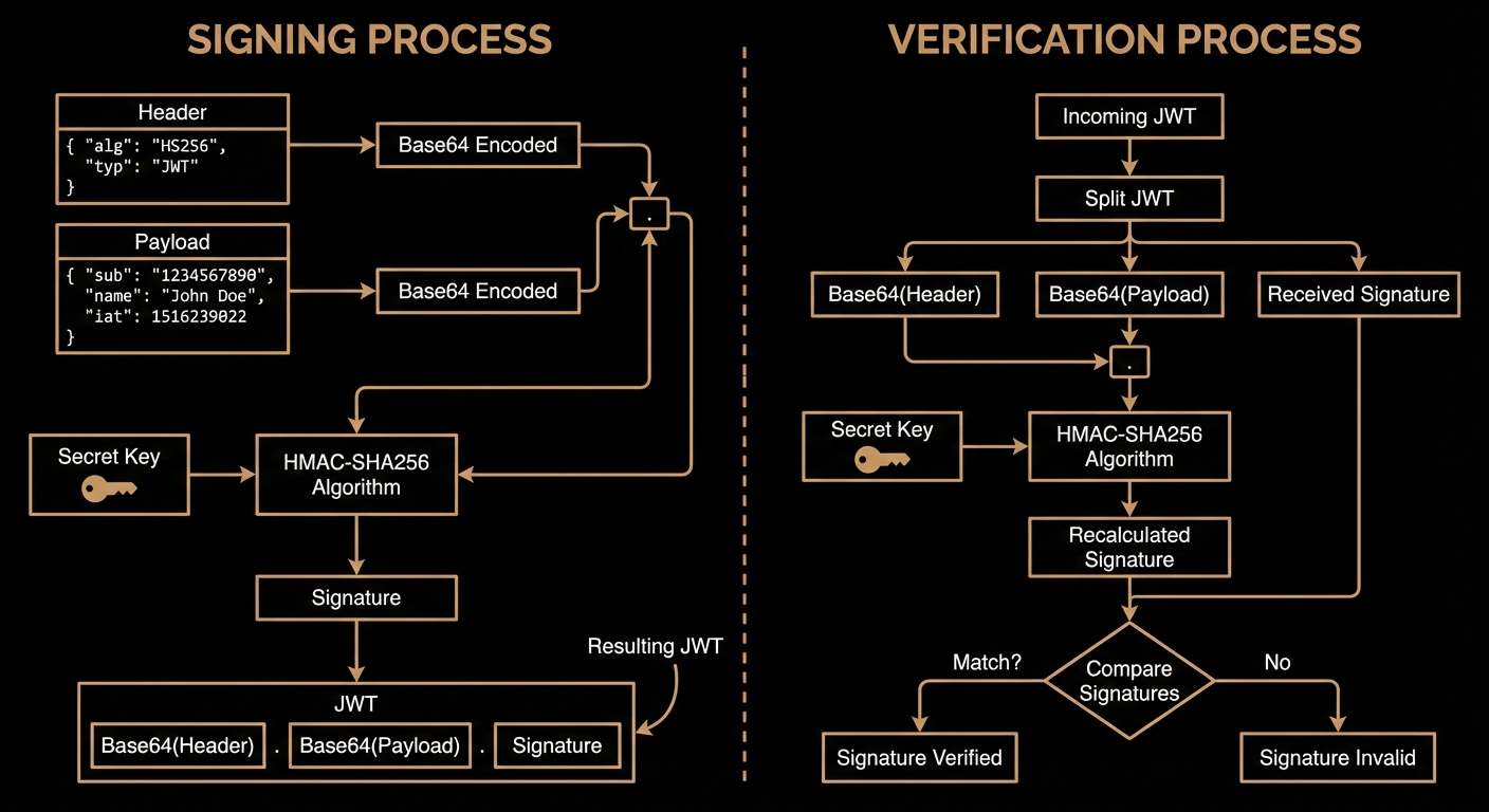 JWT Signature Process