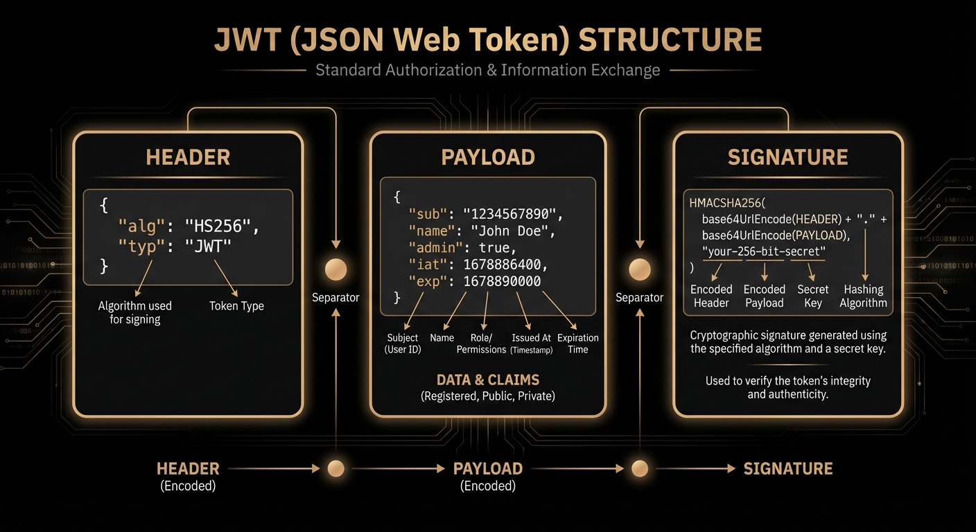 JWT Structure Diagram