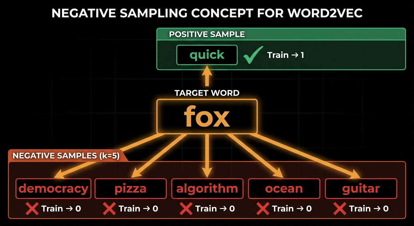 Negative Sampling Visualization
