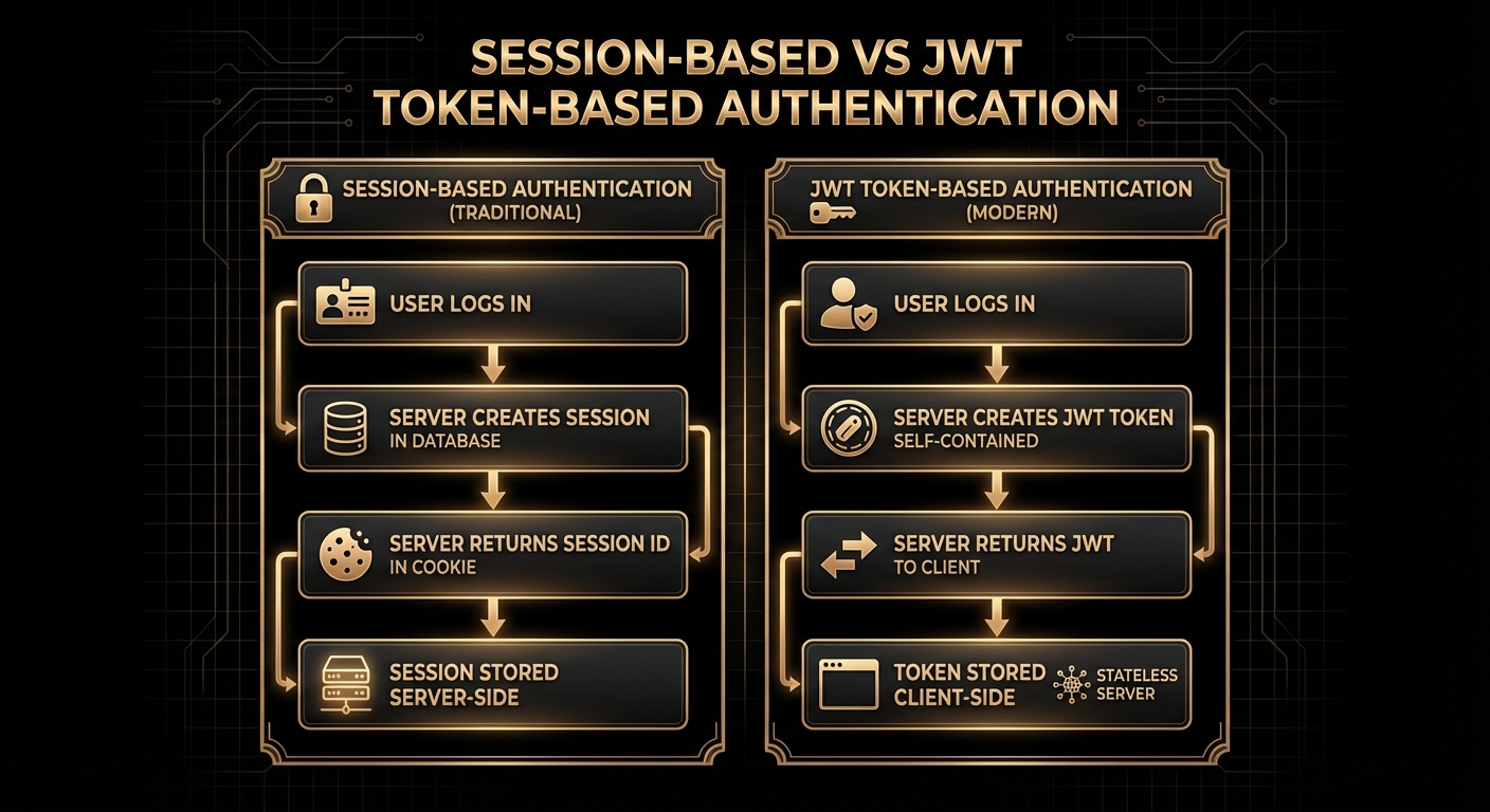 Session vs JWT Comparison